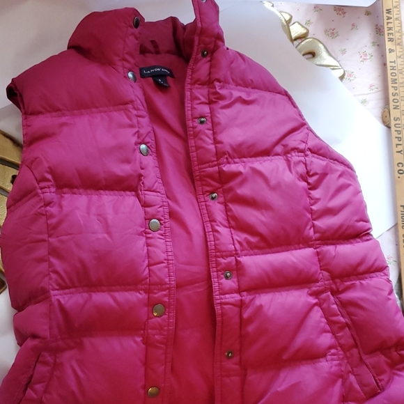 Lands' End Jackets & Blazers - Lands End Down Vest Size Small